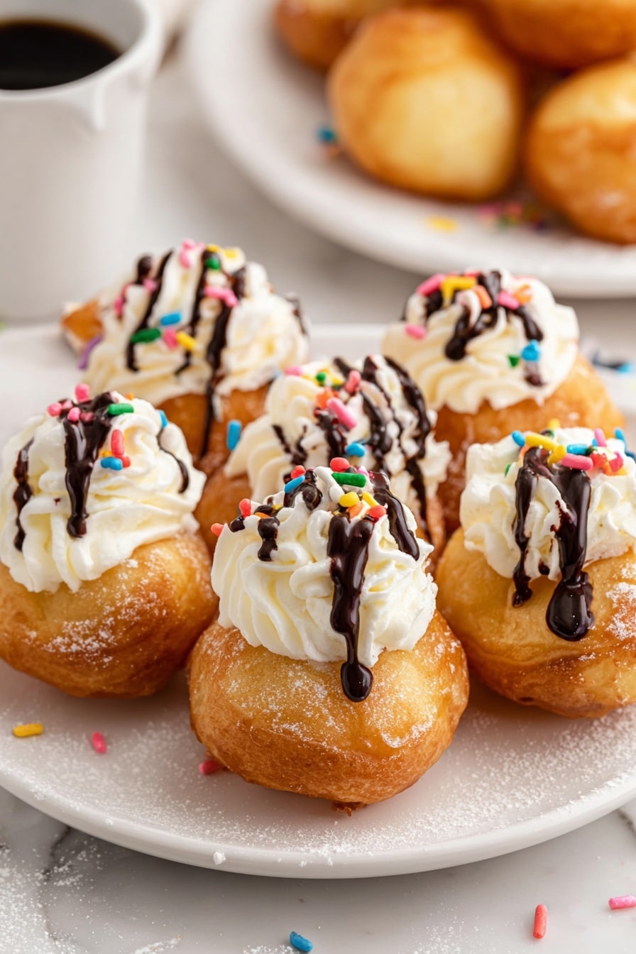 Deep Fried Marshmallows Recipe - Serving