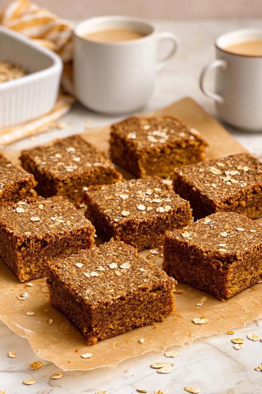 Gingerbread Oatmeal Bars Recipe - Recipe Step