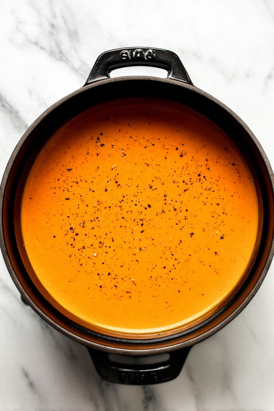 Creamy Roasted Red Pepper Soup Recipe - Recipe Step