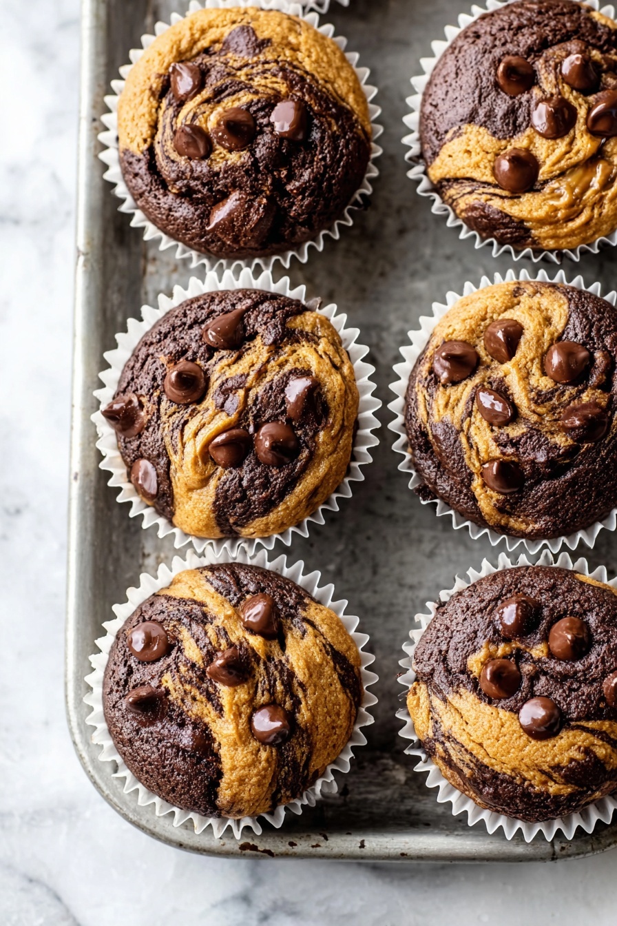 Healthy Chocolate Pumpkin Muffins Recipe - Recipe Step