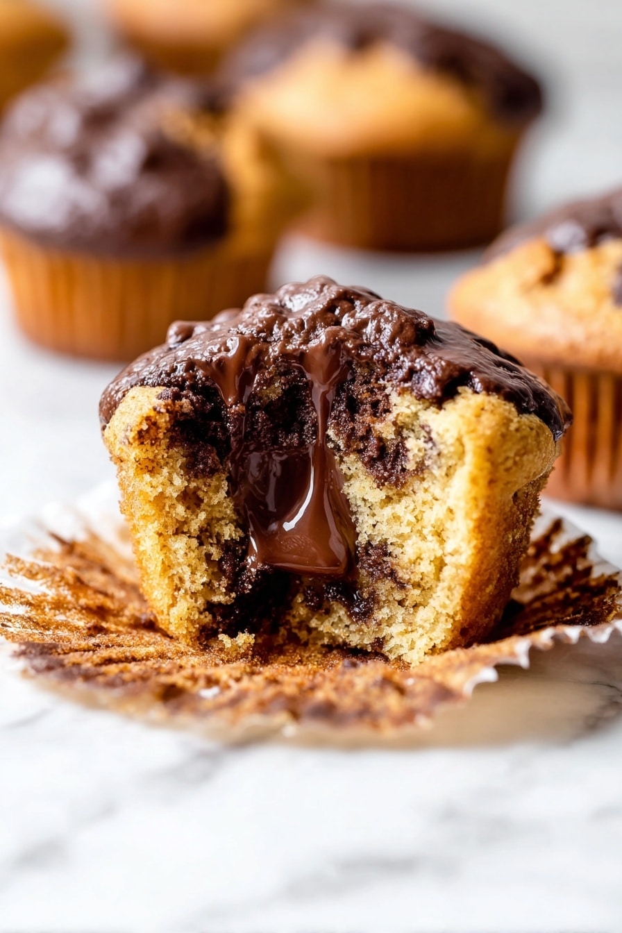 Healthy Chocolate Pumpkin Muffins Recipe - Serving