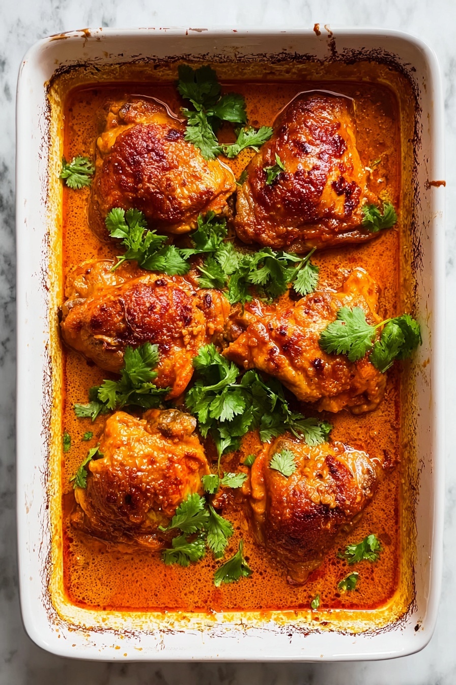 One-Pan Baked Butter Chicken Recipe - Recipe Step