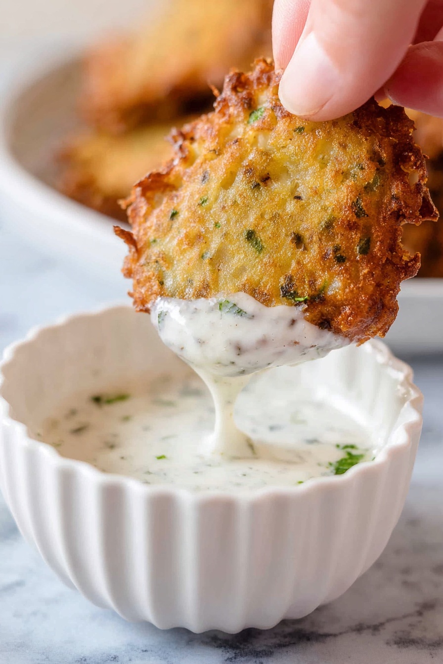 Cheesy Chicken Broccoli Fritters Recipe - Recipe Step