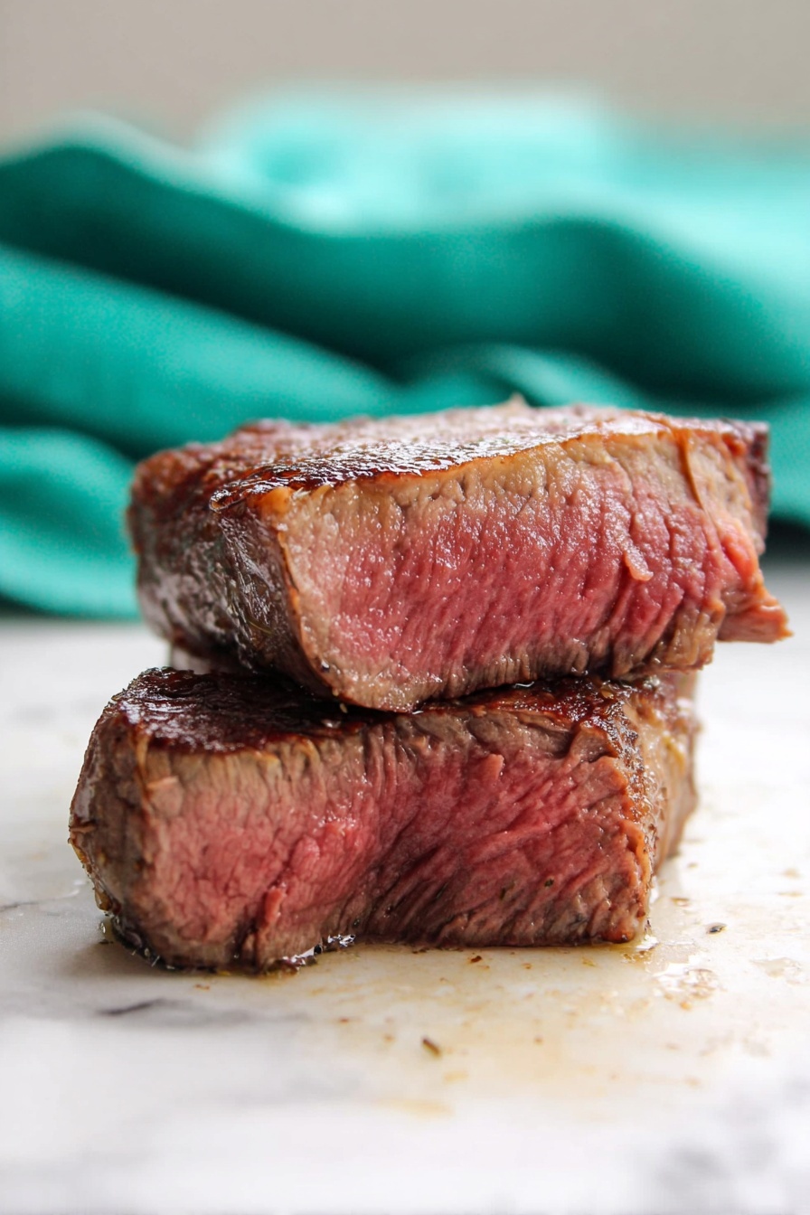 Air Fryer Ribeye Steak Recipe - Serving