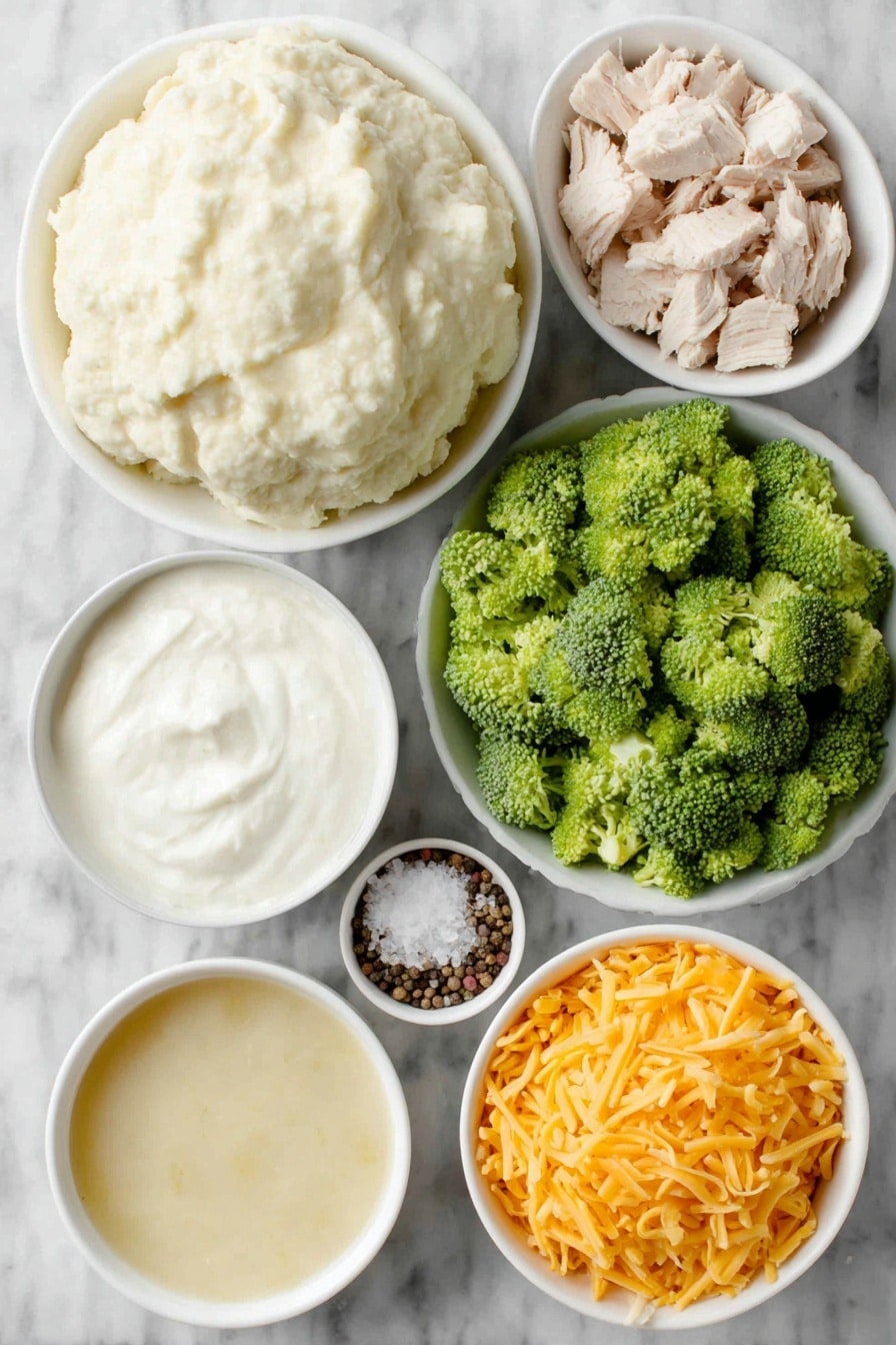 Creamy Turkey Broccoli Casserole Recipe - Ingredients