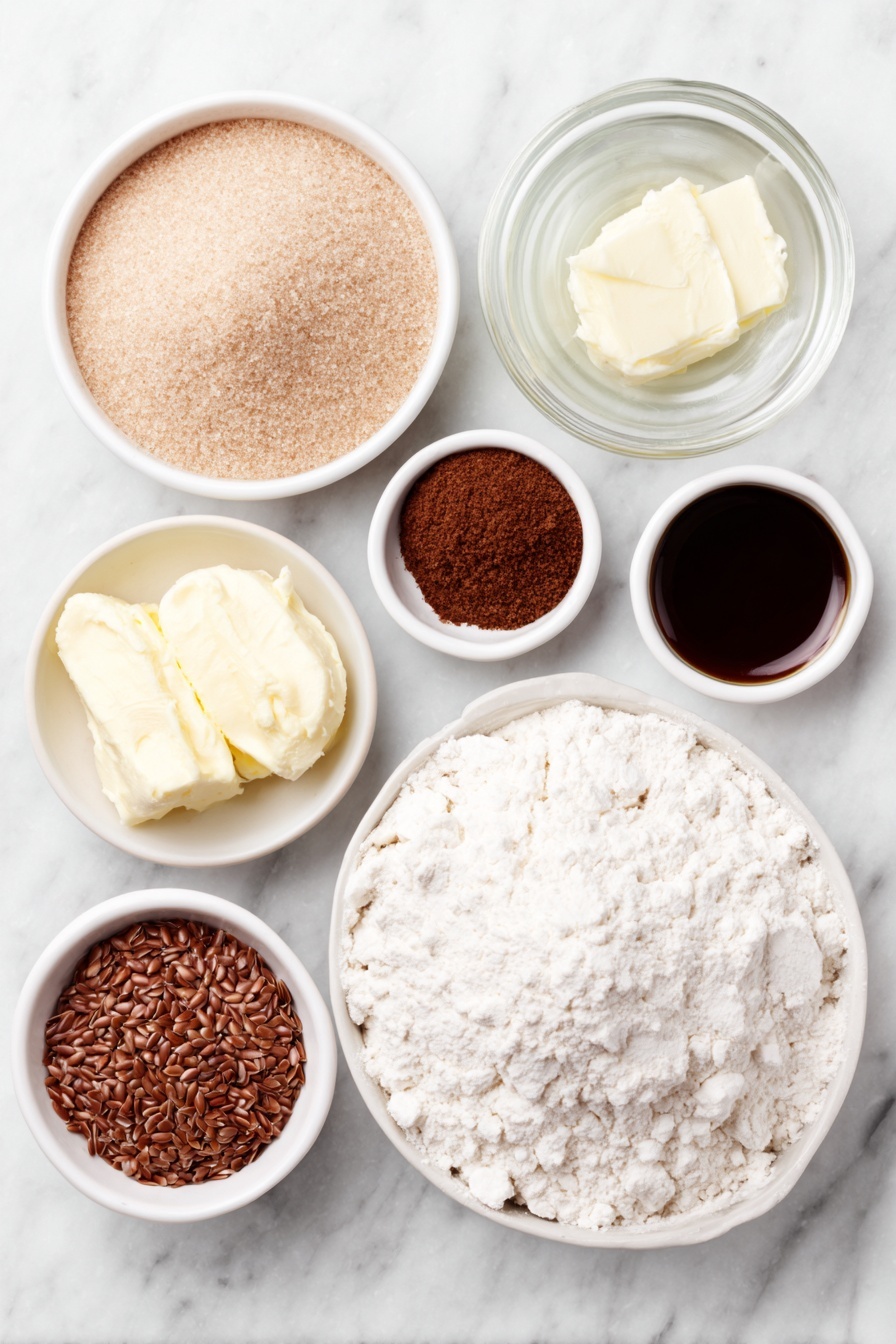 Vegan Cinnamon Swirl Muffins Recipe - Ingredients