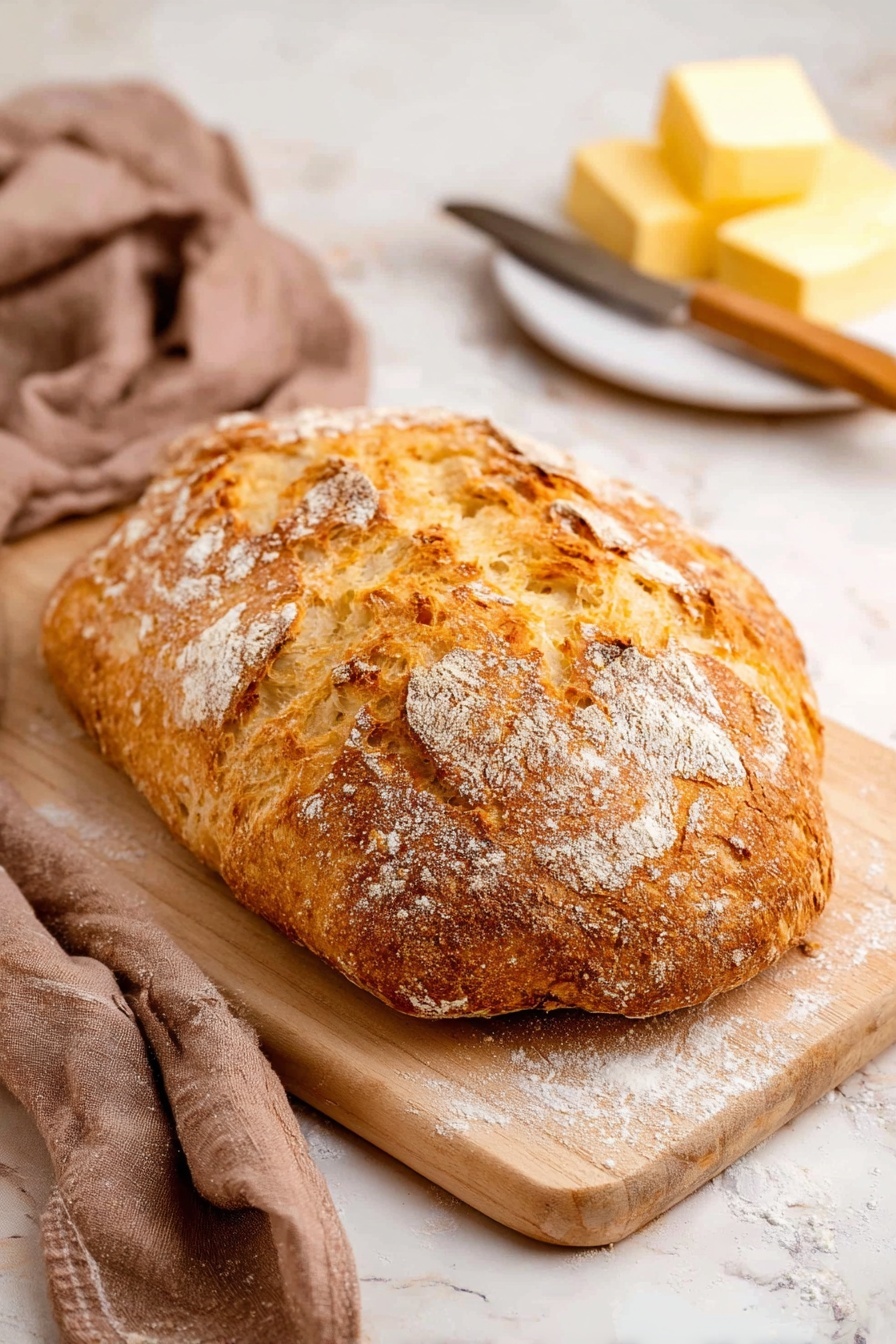 No Knead Italian Artisan Bread Recipe - Recipe Step