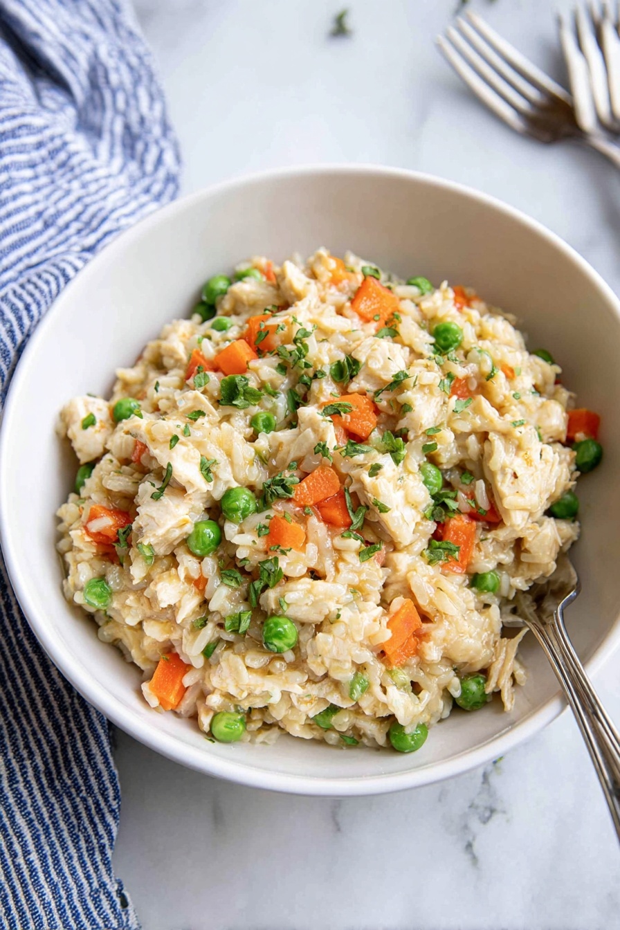 Instant Pot Chicken and Rice Recipe - Serving