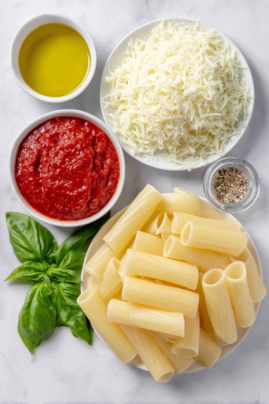 Honeycomb Pasta Bake with Marinara and Cheese Recipe - Ingredients
