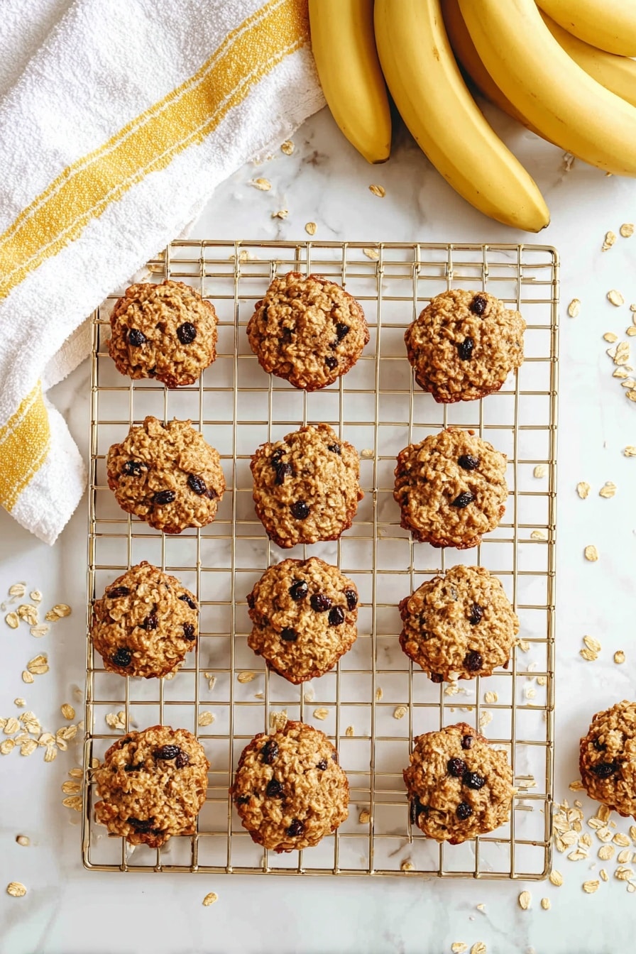 Healthy Banana Oatmeal Cookies Recipe - Serving