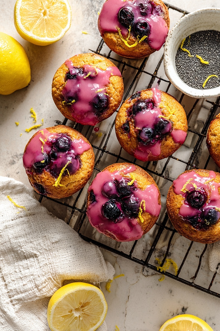 Healthy Lemon Poppy Seed Muffins Recipe - Recipe Step