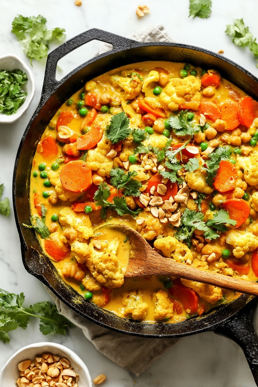 Thai Coconut Cauliflower Chickpea Curry Recipe - Recipe Step