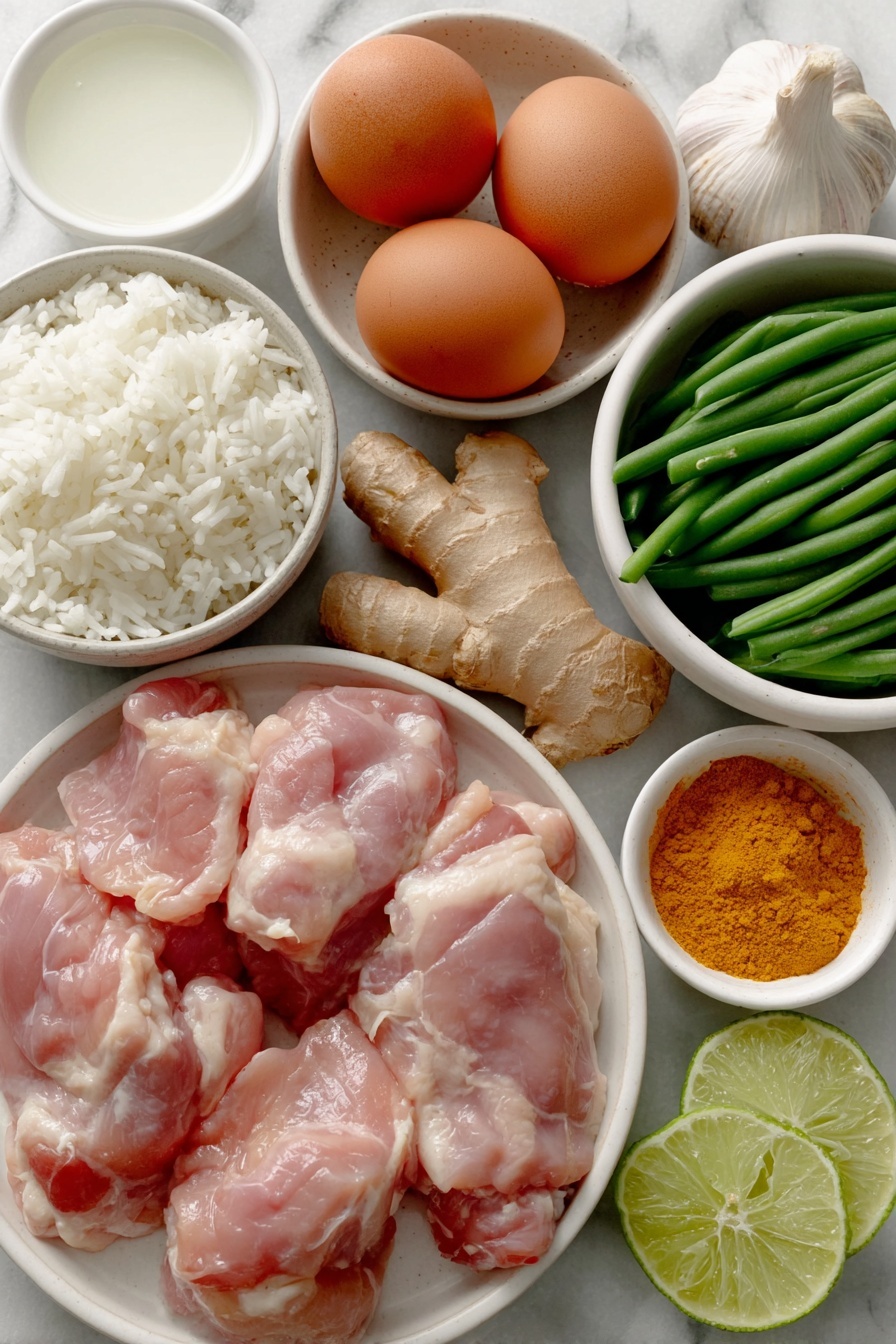 One-Pan Thai Coconut Chicken and Rice Recipe - Ingredients