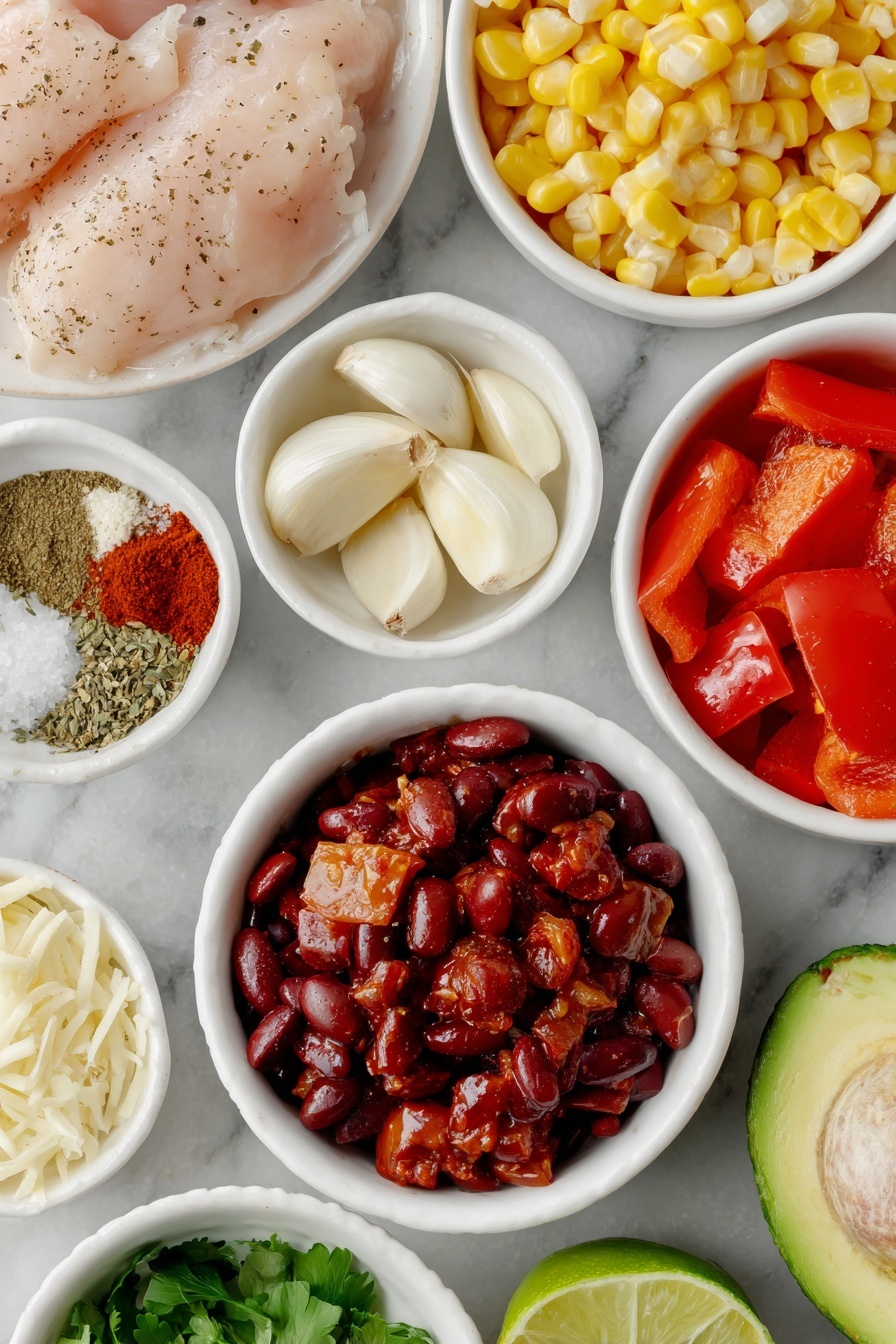 Slow Cooker Mexican Chicken Soup Recipe - Ingredients