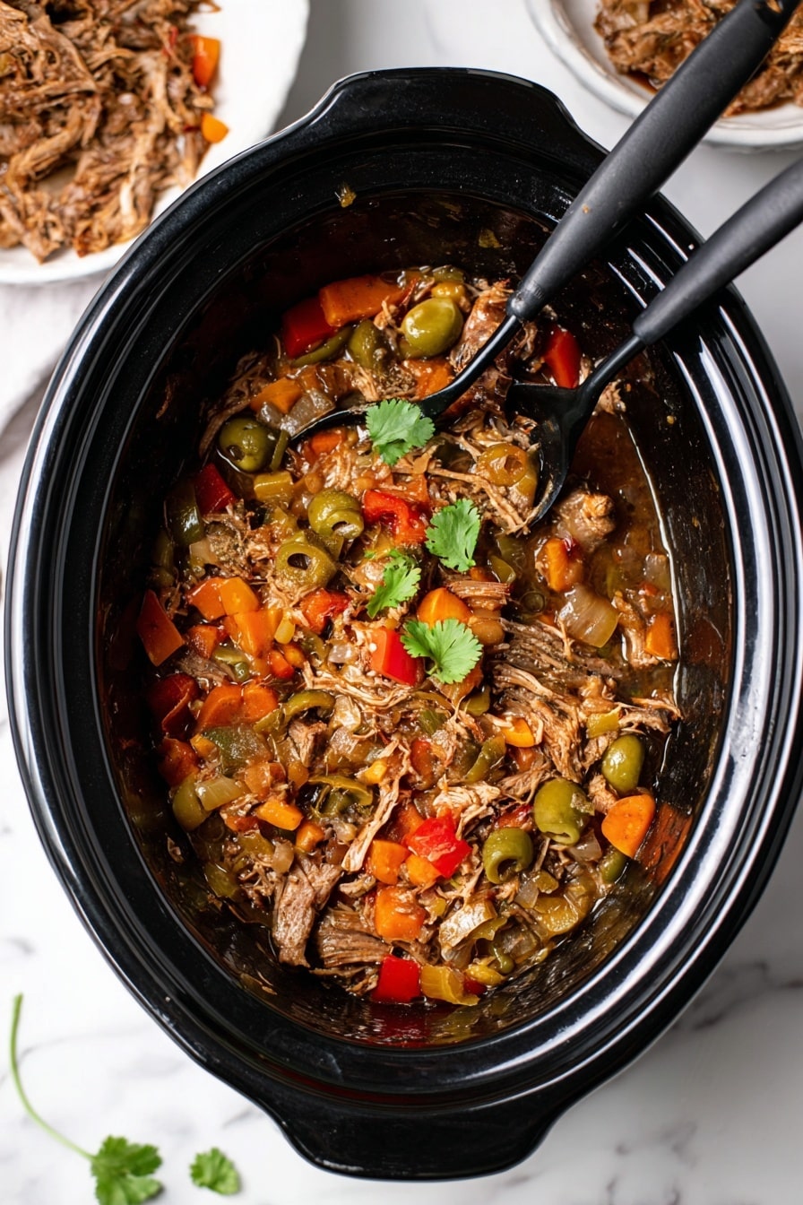 Slow Cooker Picadillo Chuck Roast Recipe - Recipe Step