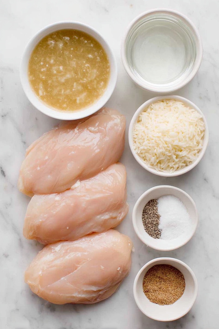 Slow Cooker No Peek Chicken Recipe - Ingredients