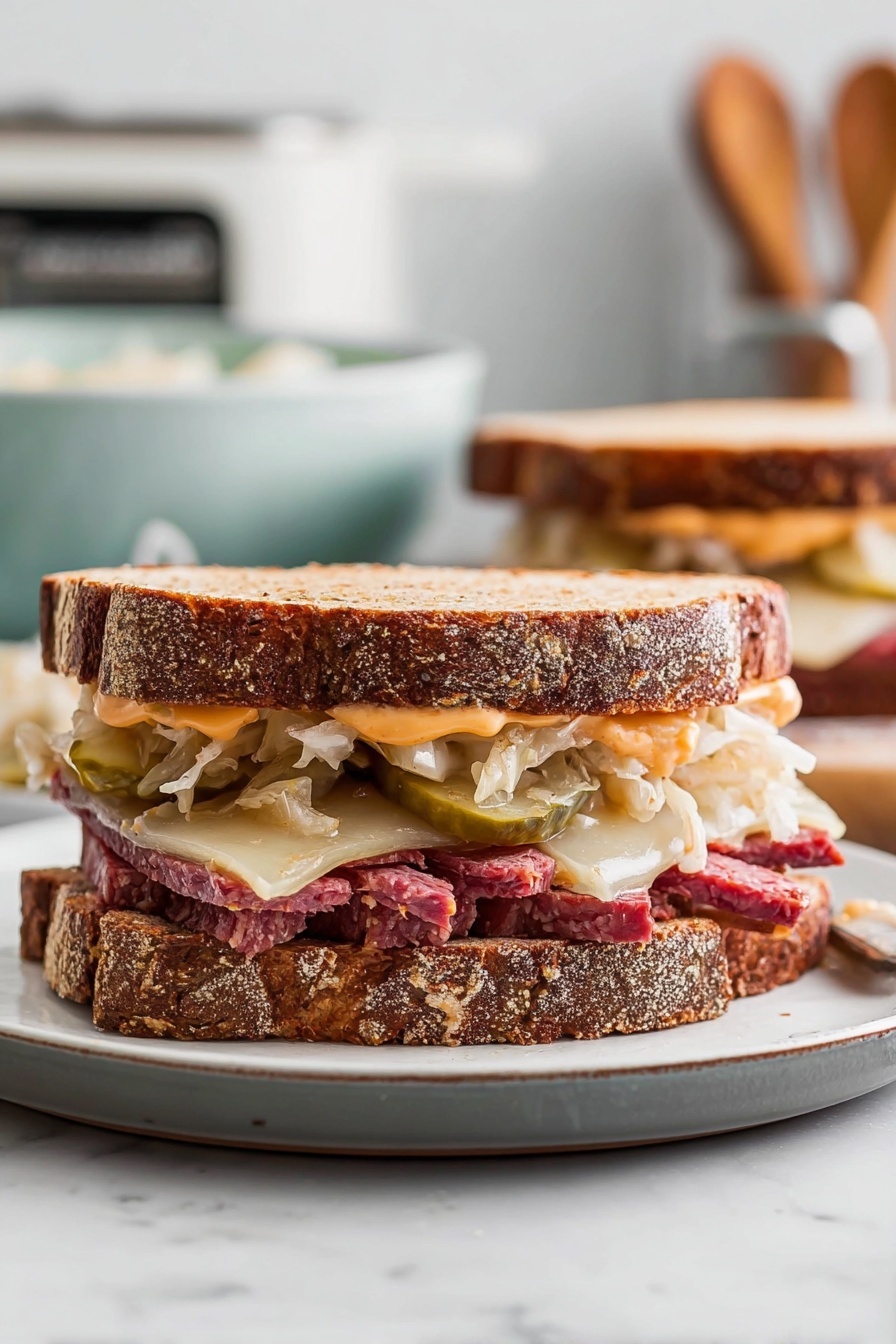Slow Cooker Pastrami Recipe - Serving