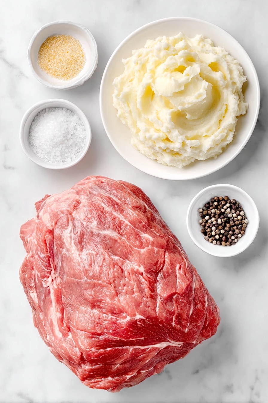 Slow Cooker Roast Beef Sandwiches Recipe - Ingredients