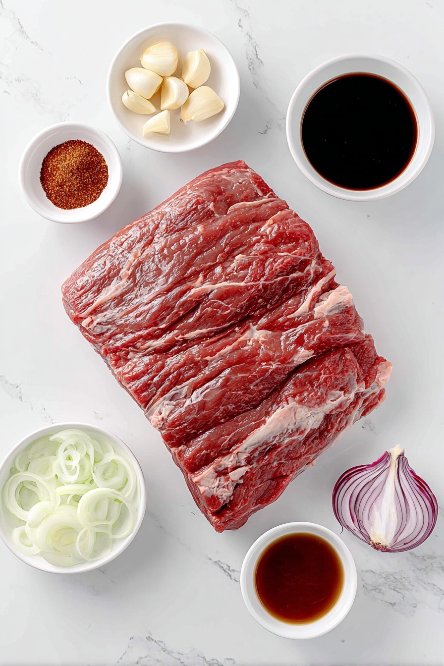 Slow Cooker Brisket with BBQ Sauce Recipe - Ingredients
