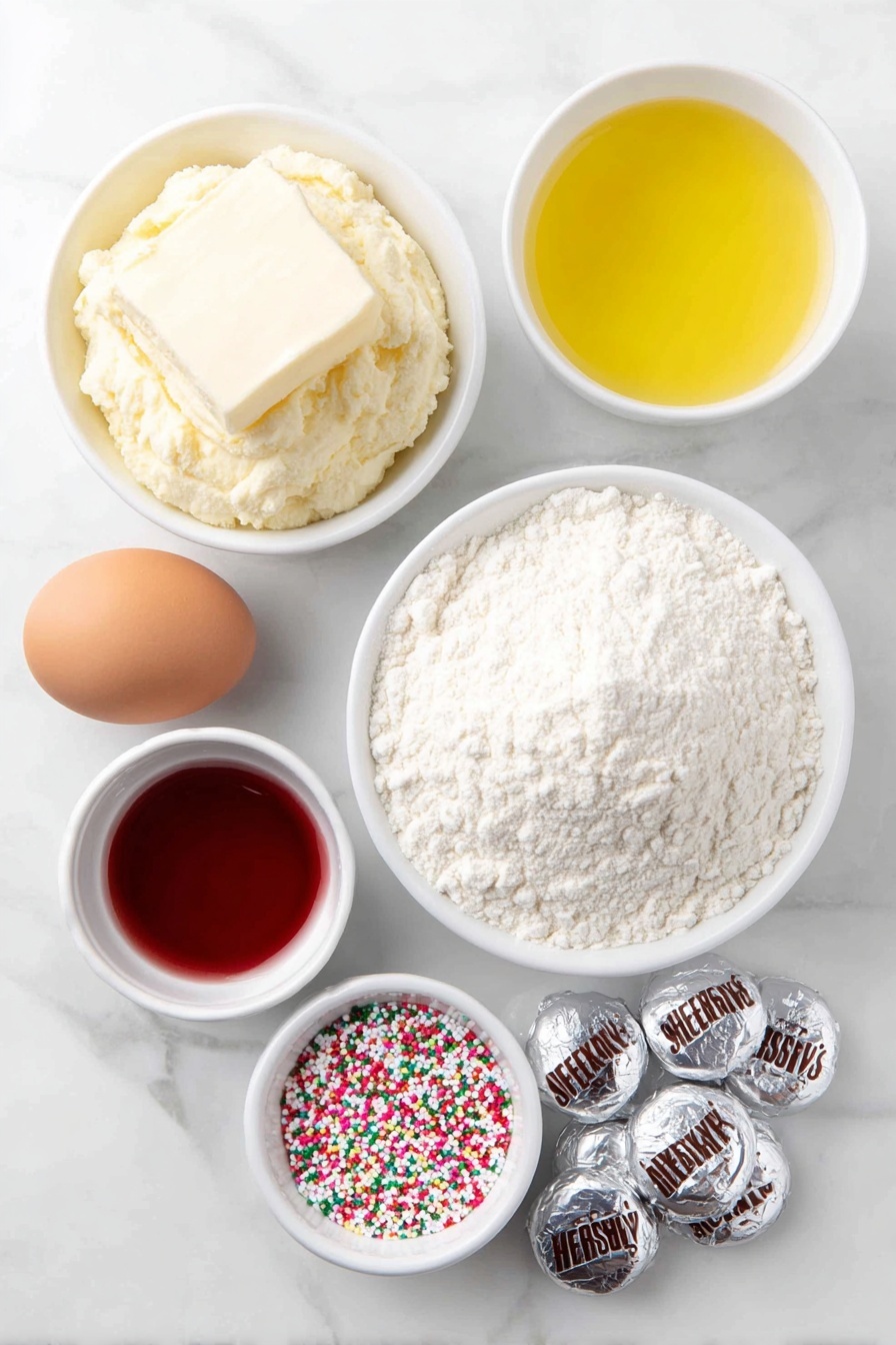 Valentine’s Day Hershey’s Cookie Cups Recipe - Ingredients