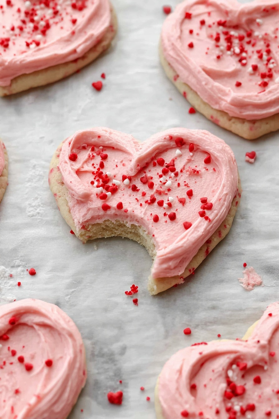Red Hot Candy Cookies Recipe - Serving