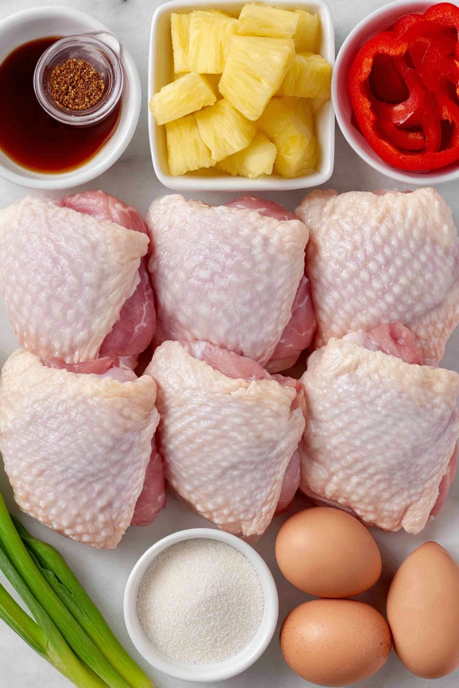 Slow Cooker Pineapple Chicken Recipe - Ingredients