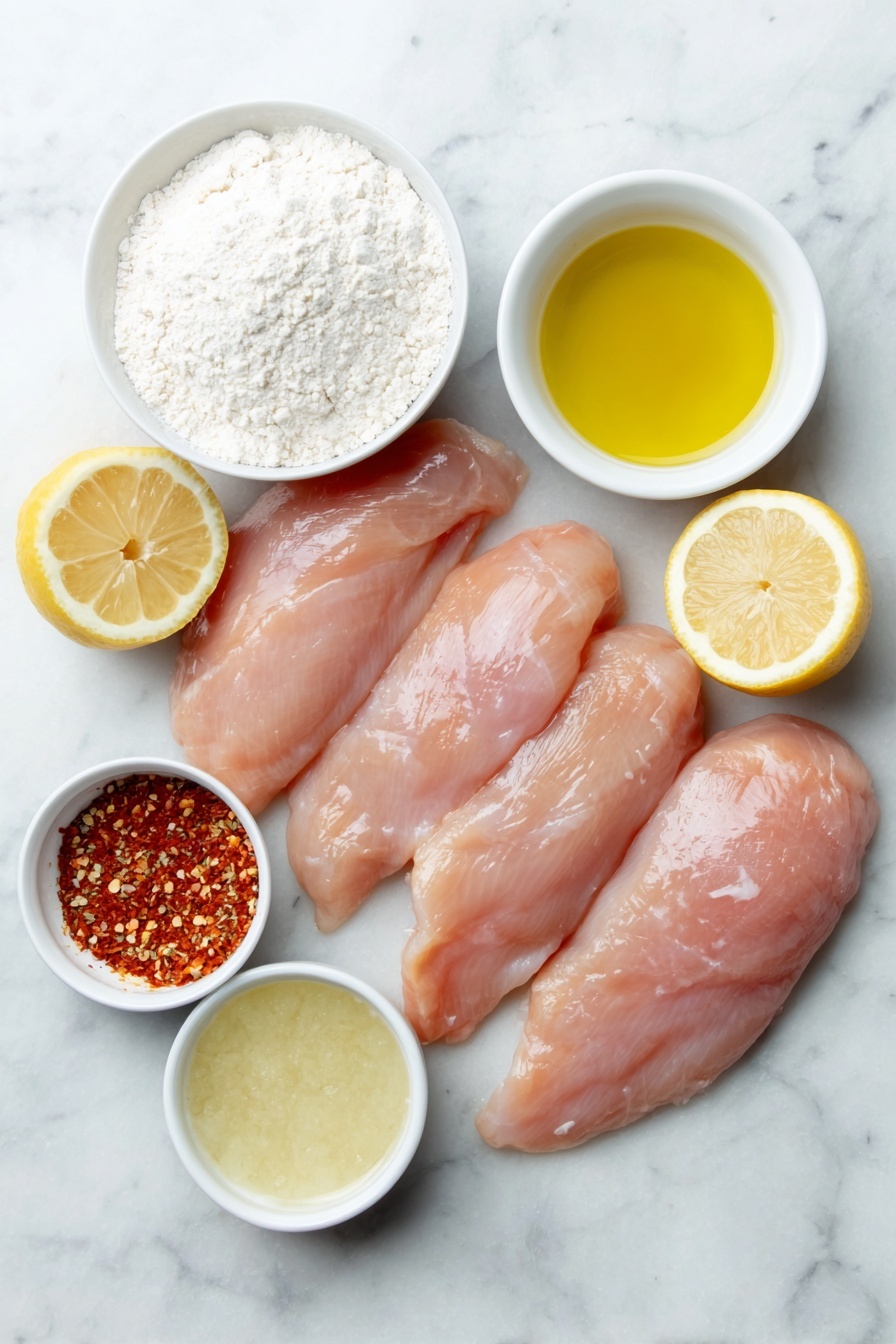 Slow Cooker Lemon Chicken Recipe - Ingredients