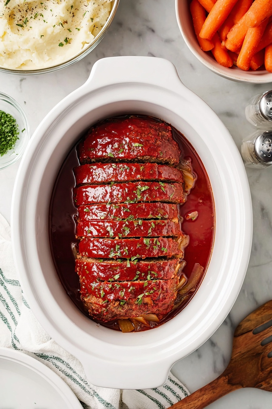 Slow Cooker Meatloaf Recipe - Recipe Step