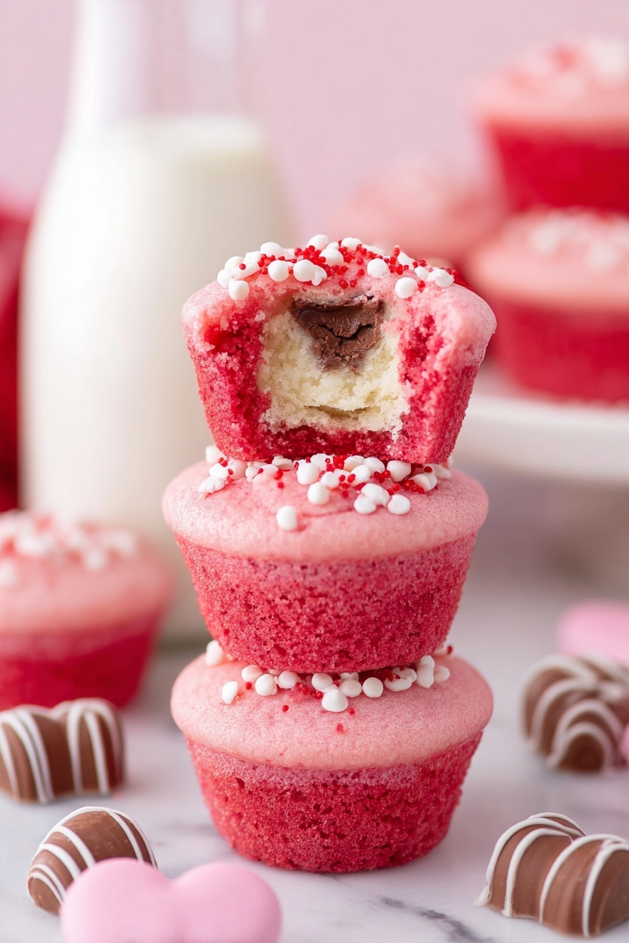 Valentine’s Day Hershey’s Cookie Cups Recipe - Serving