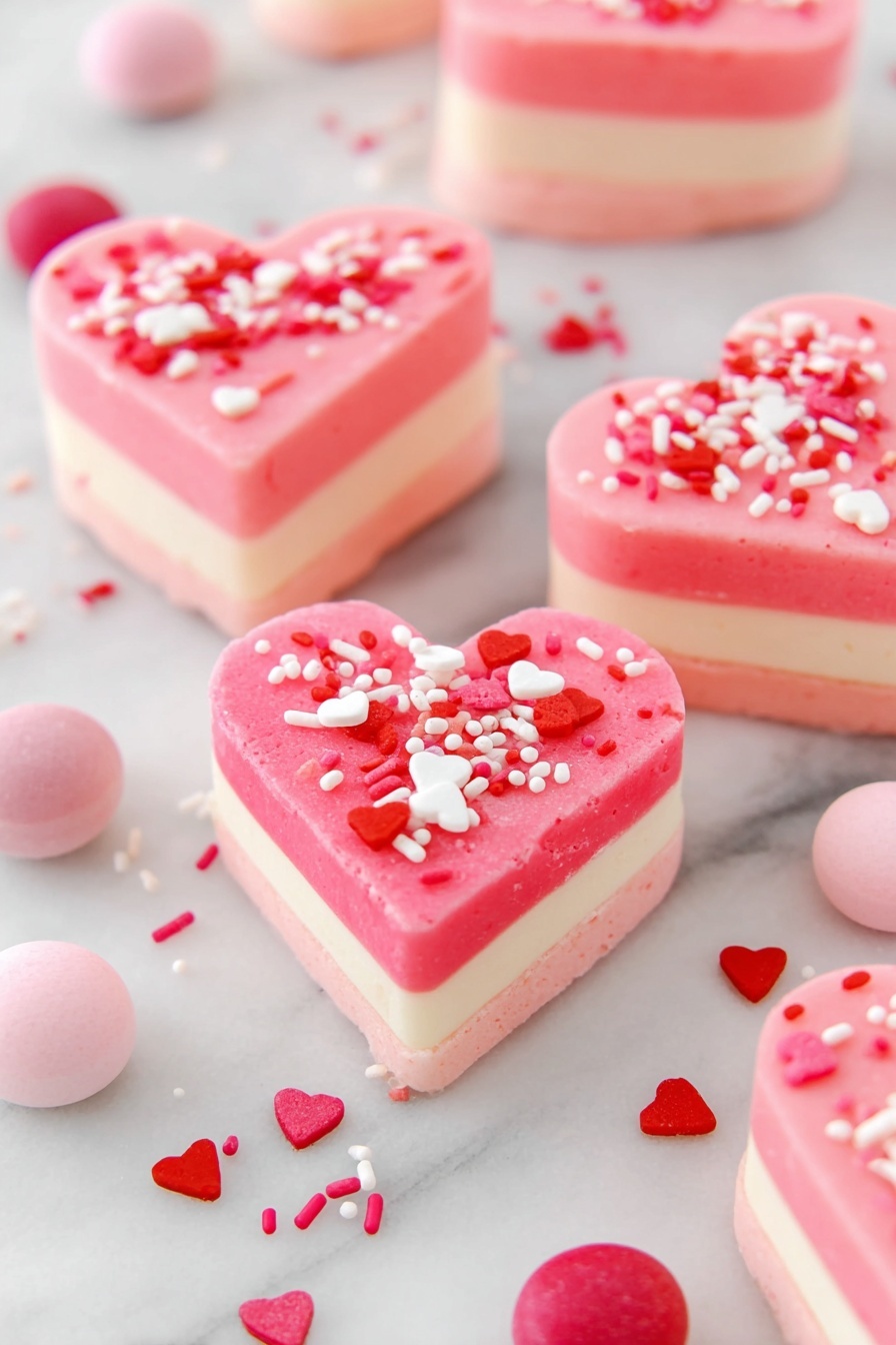 Valentine Heart Fudge Recipe - Recipe Step