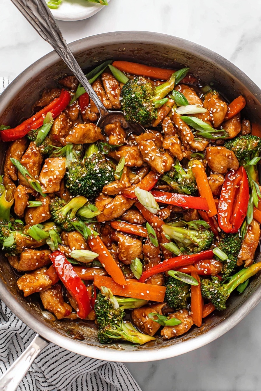 Spicy Chinese Hunan Chicken Stir Fry Recipe - Recipe Step