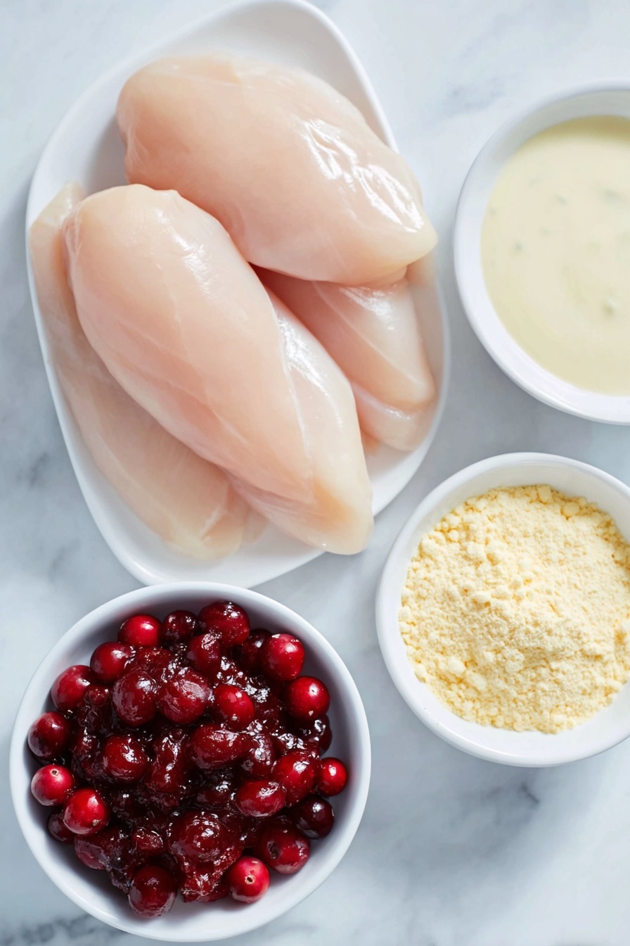 Cranberry Chicken Slow Cooker Recipe - Ingredients