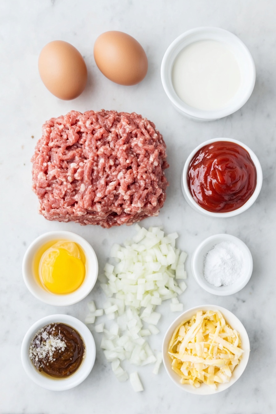 Slow Cooker Meatloaf Recipe - Ingredients