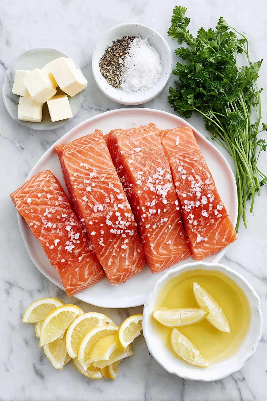 Crispy Pan-Seared Salmon Recipe - Ingredients